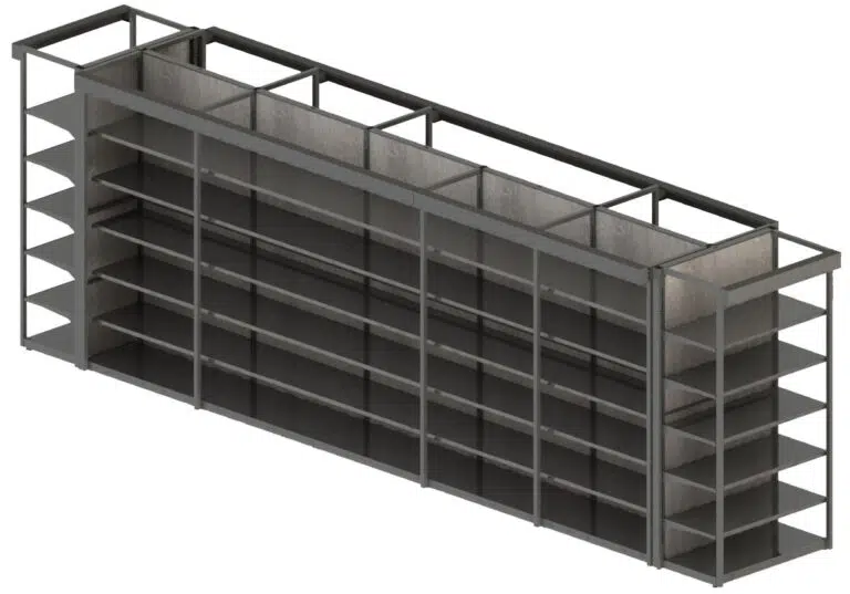 Full liquor shelving set