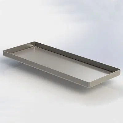 Long Stainless Steel Tray
